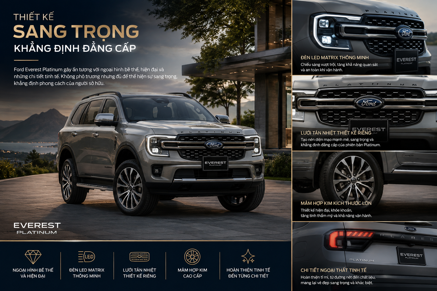a2 Ford Everest Platinum EcoBoost 2.3L – SUV Cao Cấp Kiến Tạo Chuẩn Mực Mới Cho Trải Nghiệm Cầm Lái
